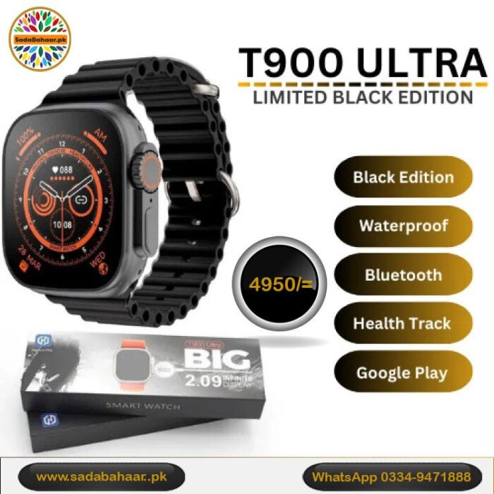 T900 Ultra Smart Watch - 2.09 Infinite Display - 49MM-1